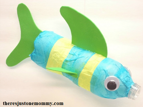 Activities with Plastic Bottles - Water Bottle Fish Project